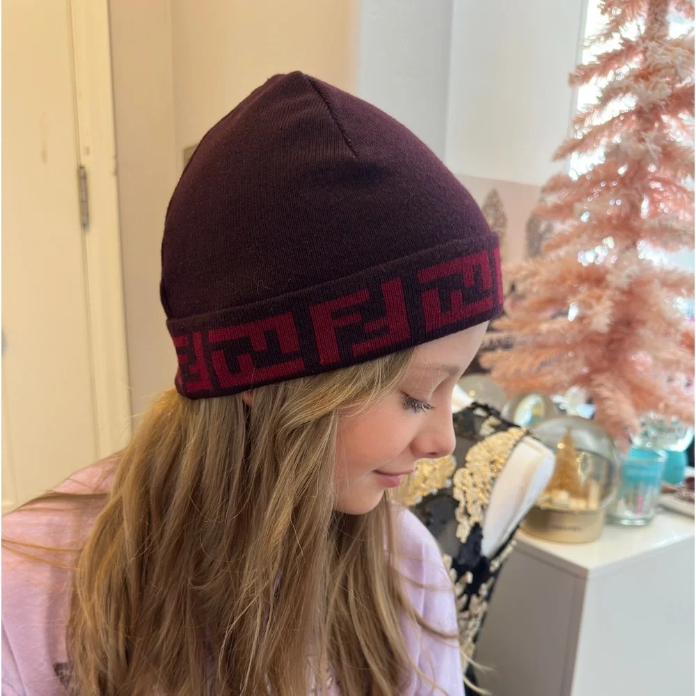𝅺Fendi Beanie - Picture 2 of 4